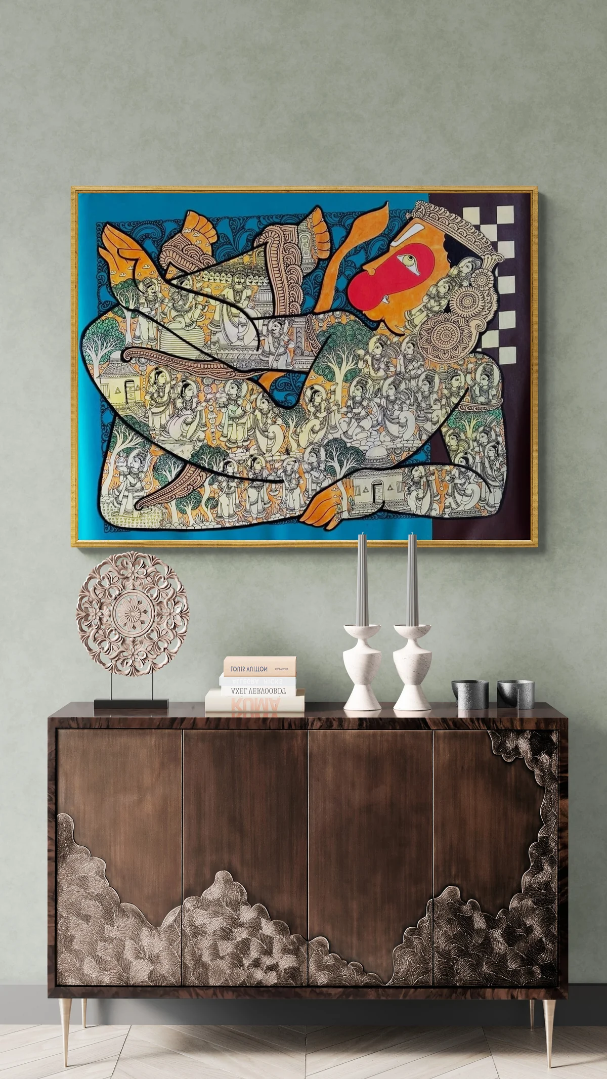 Chromatic Echoes: A Contemporary Art Exhibition